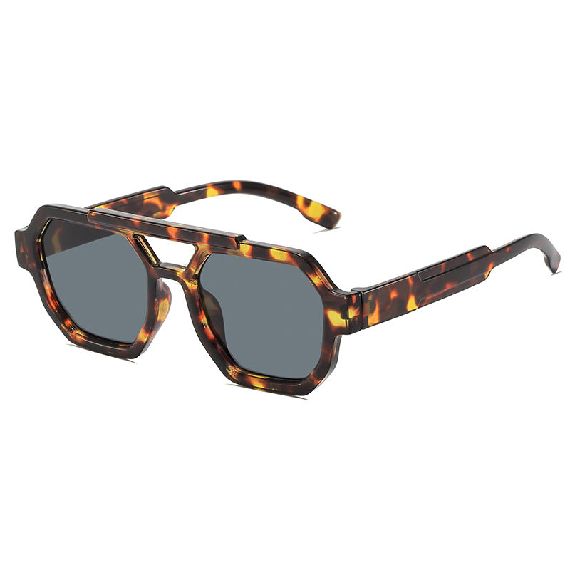 Stylische geometrische Rahmen Sonnenbrille Brehn