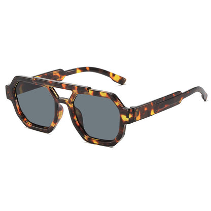 Stylische geometrische Rahmen Sonnenbrille Brehn