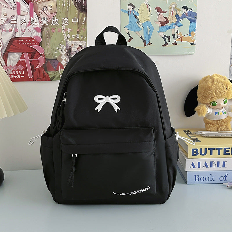 Chic Bow-Accent Rucksack Brehn