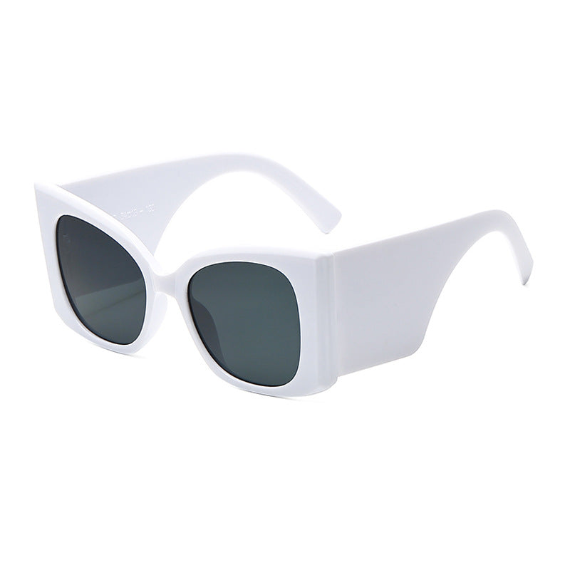 Damen modische oversized Sonnenbrille mit glamourösem Design Brehn