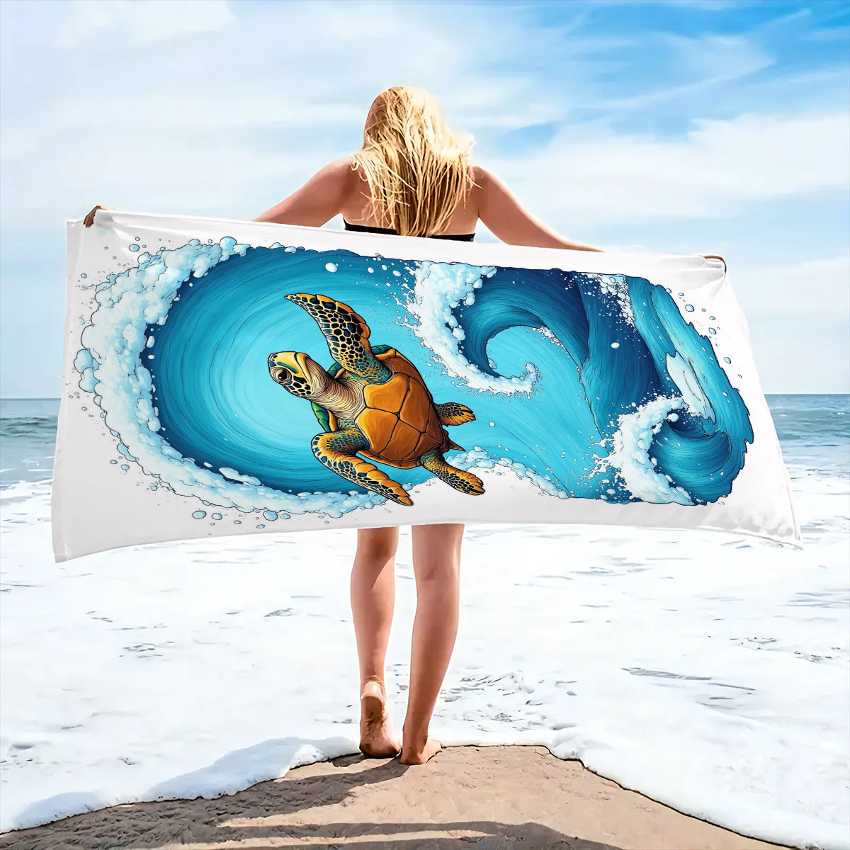 Luxuriöses Übergroßes Strandtuch Brehn