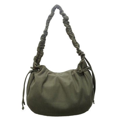 Texturierte Schlapp-Handtasche