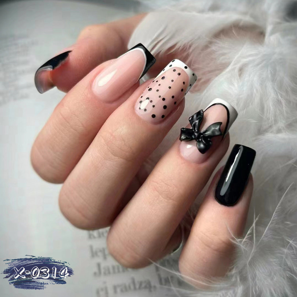 Dekorativer Nagelkunst-Kit