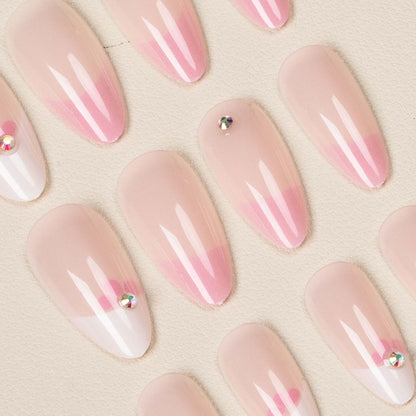 Künstlerische florale Nagelspitzen