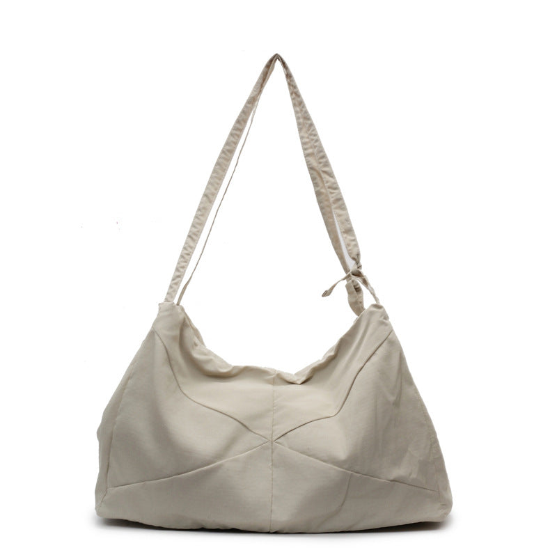 Texturiertes Stoff Schulter Hobo Bag Brehn