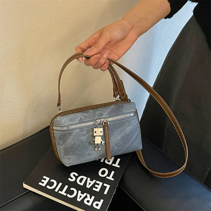 Kompakte Multipocket-Clutch Tasche