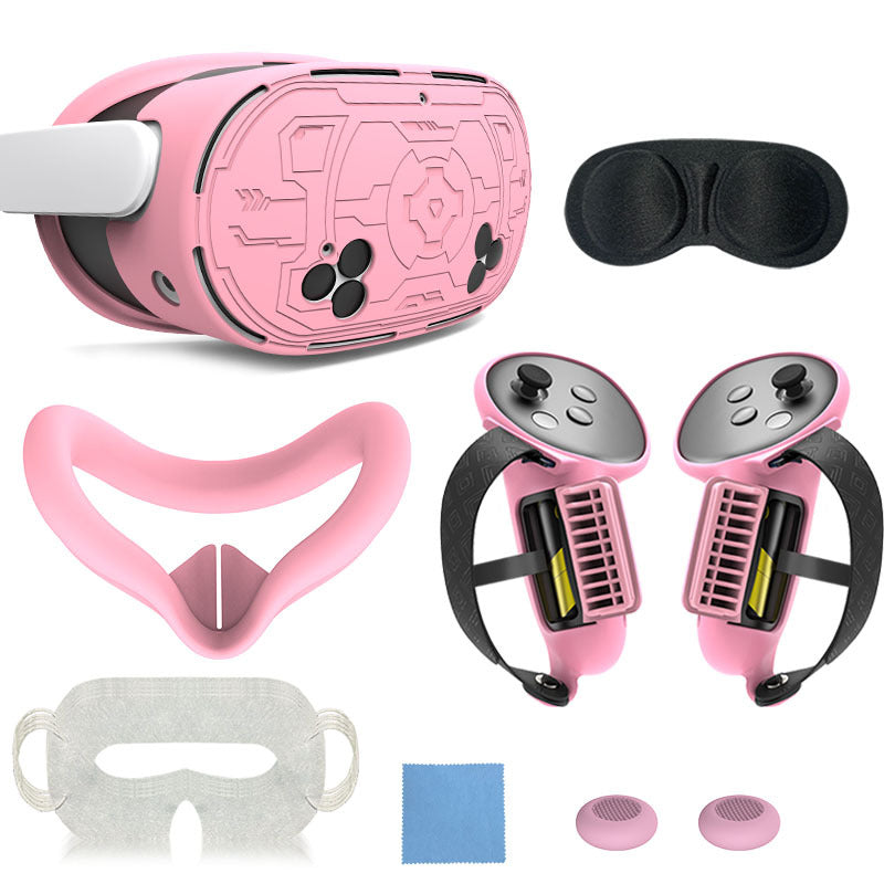 VR-Zubehör Set mit Schutzmasken und Ergonomischen Griffen Brehn