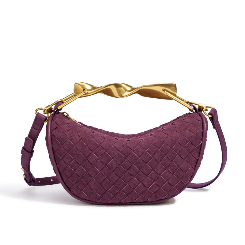 Skulptierte Griff Mini-Handtasche Brehn