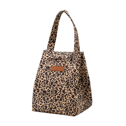 Isolierte Punktmuster-Lunch-Tasche Brehn