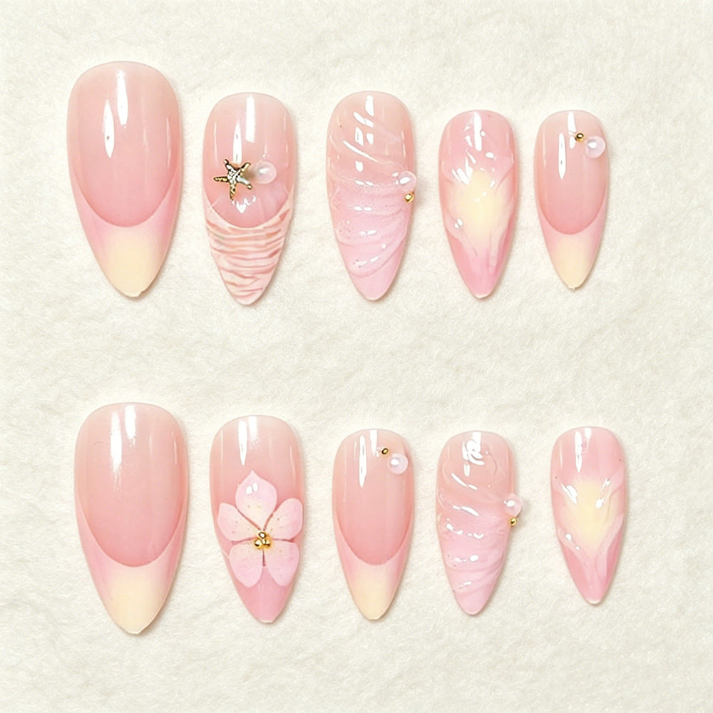 Dekoratives Press-On Nagelkunst Set Brehn