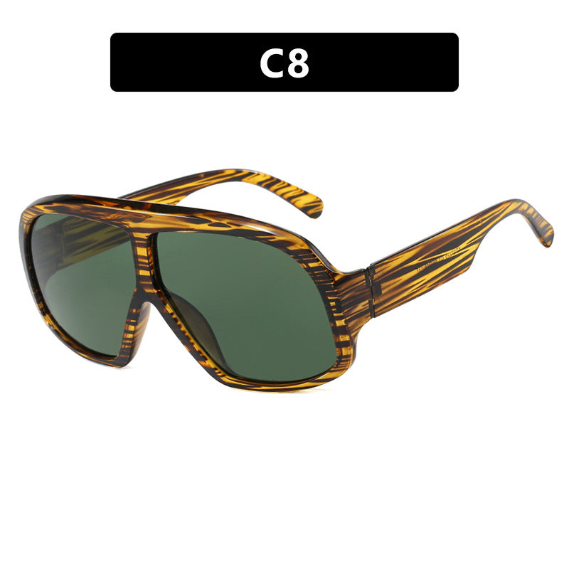Damen oversized Sonnenbrille im modischen Schildkrötenmuster Brehn