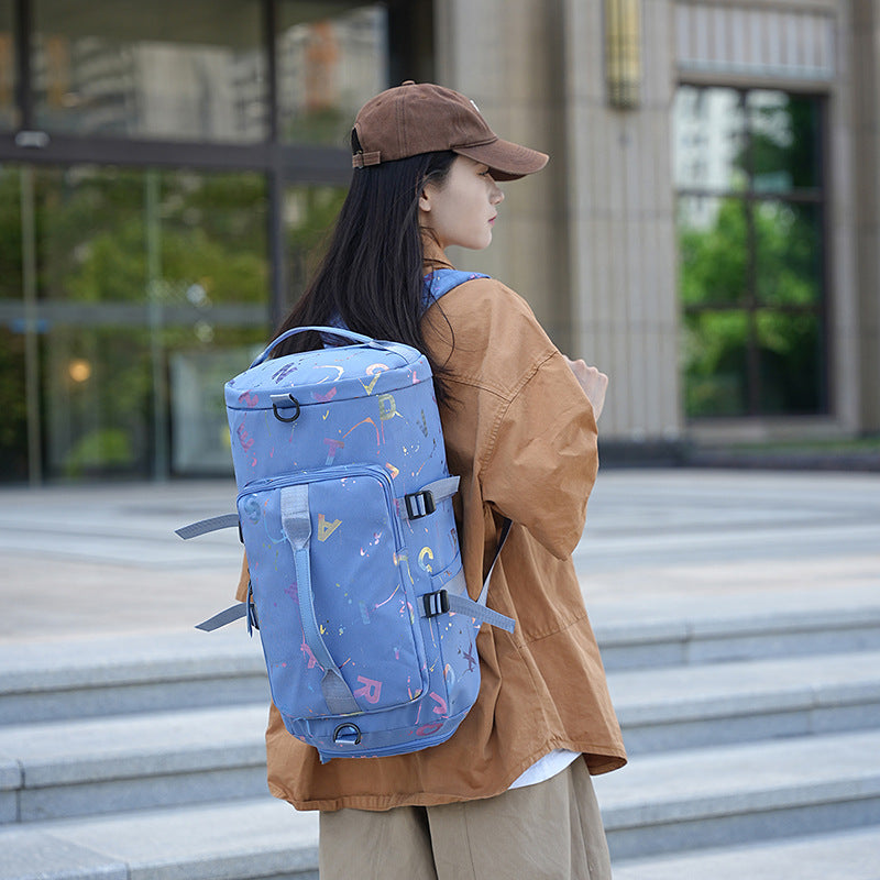 Künstlerisch bedruckter Rucksack