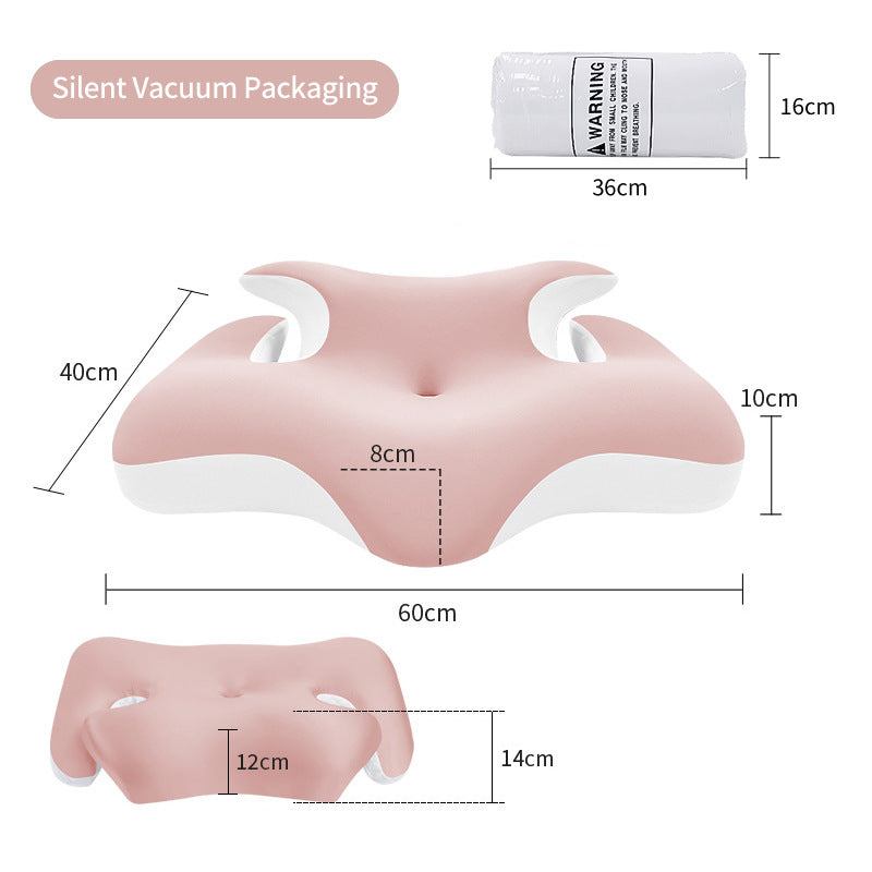 Ergonomisches Nacken- Und Schulterschlafkissen Mit Kühlender Gel-Oberfläche Brehn
