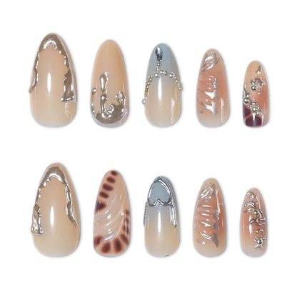 Elegante Stiletto-Nagelverlängerungen Brehn