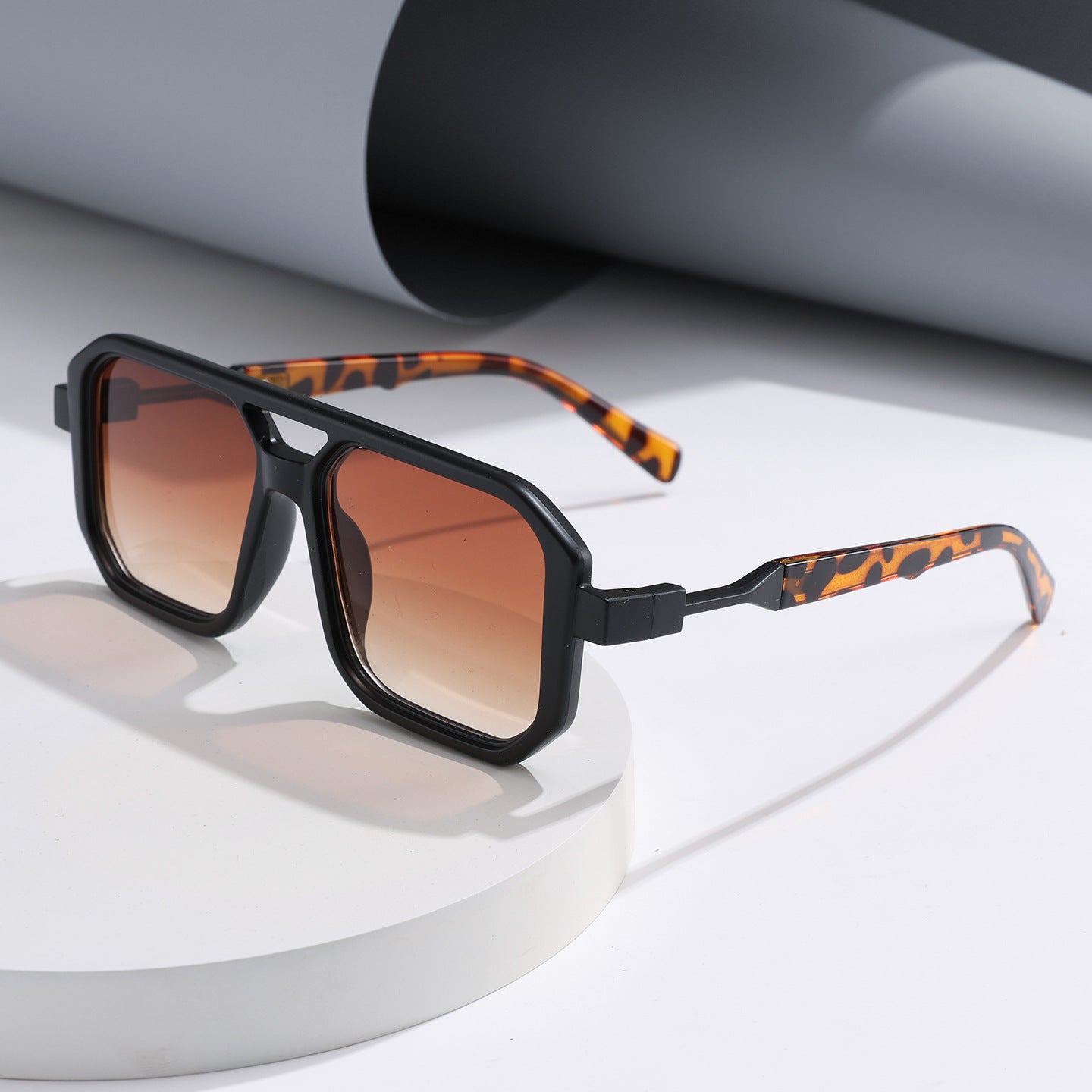 Fette Übergroße Quadratische Sonnenbrille Brehn