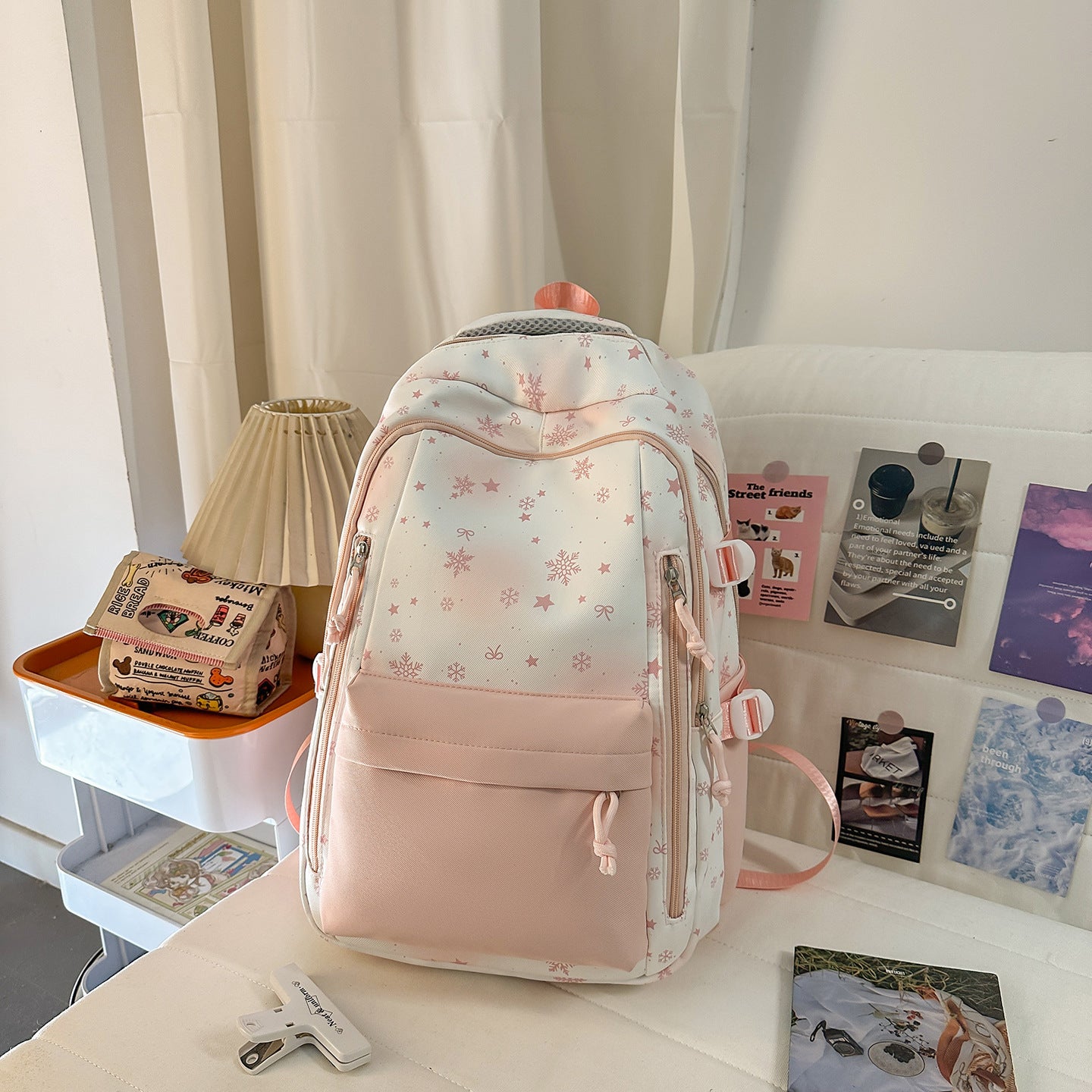 Multifunktionaler Rucksack mit Verspieltem Design und Ergonomischen Polstern Brehn