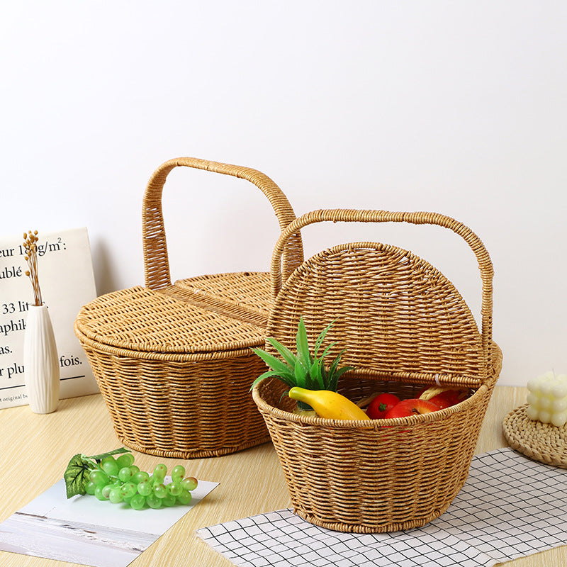 Woven Picnic Basket Brehn