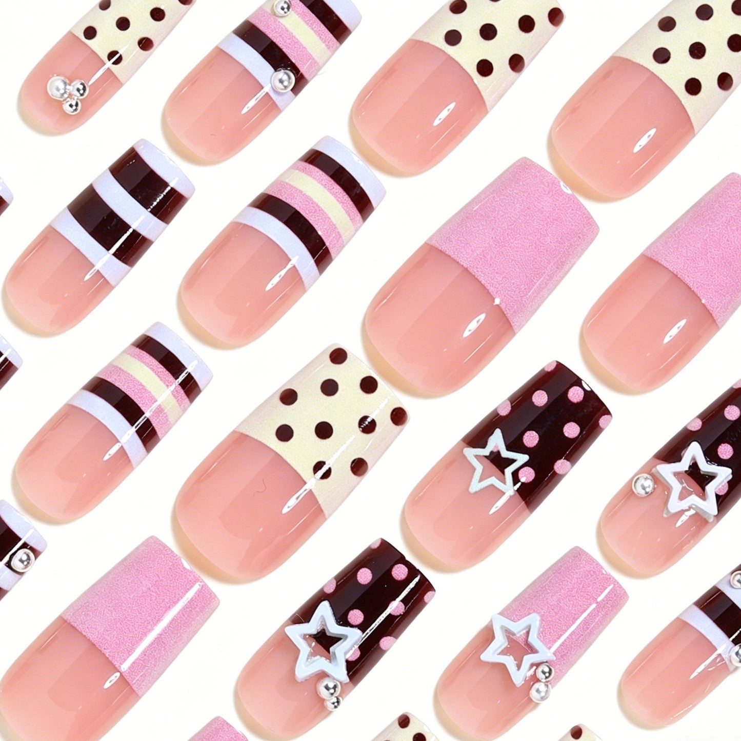 Stylisches Nail Art Dekorationsset Brehn