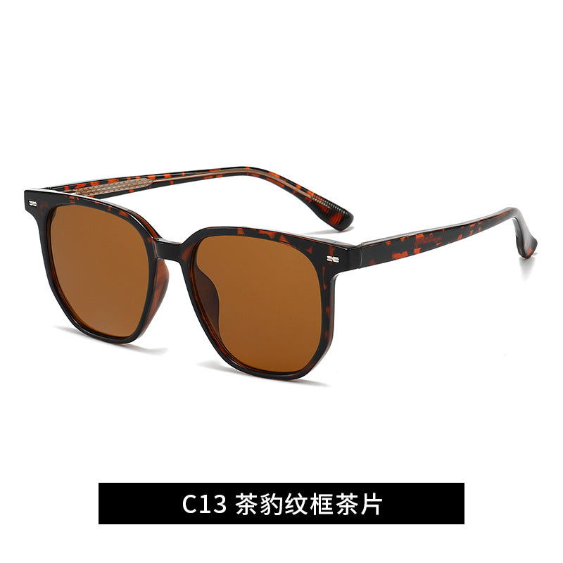 Damen Sonnenbrille im modernen quadratischen Rahmen Brehn