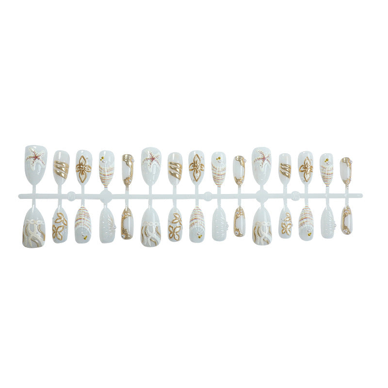 Artisanaler Press-On-Nagelset Brehn