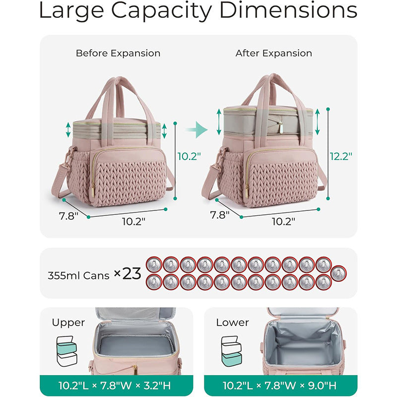 Isolierte und Stilvolle Picknicktasche Brehn