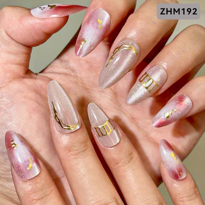 Vielseitiges Nail Art Press-On Set Brehn