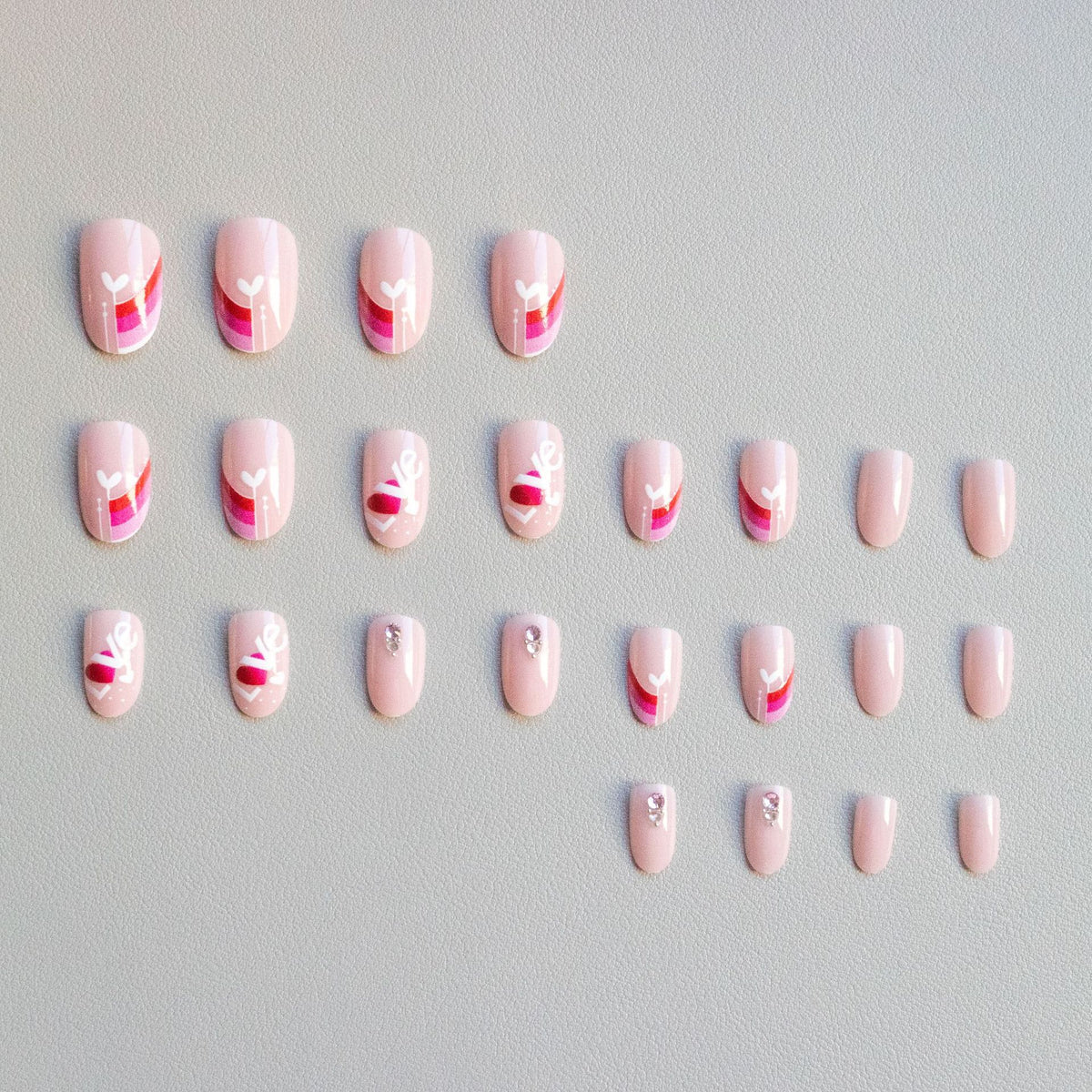 Dekoratives Nagelkunst-Design-Set