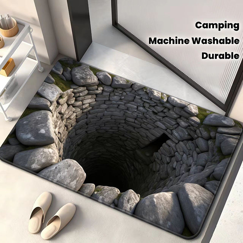 3D Optische Täuschung Eingangsmatte