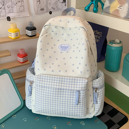 Stylischer Sternen-Print Rucksack Brehn