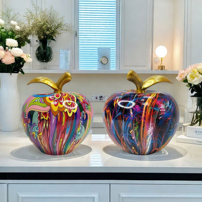 Dekorative Apfelfigur mit künstlerischem Design Brehn
