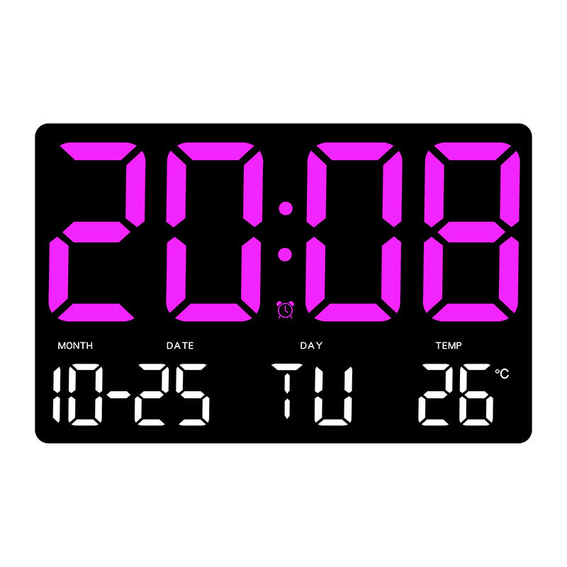 Digitale Multifunktionsuhr mit großem Display Brehn