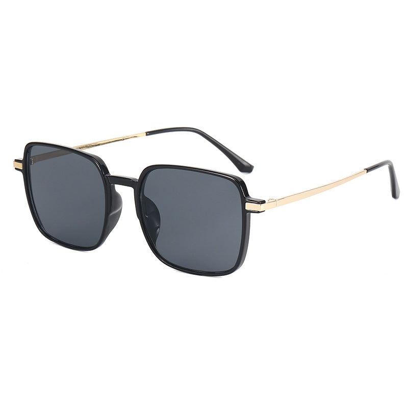 Damen modische oversized Sonnenbrille mit exklusiven Metall-Details Brehn