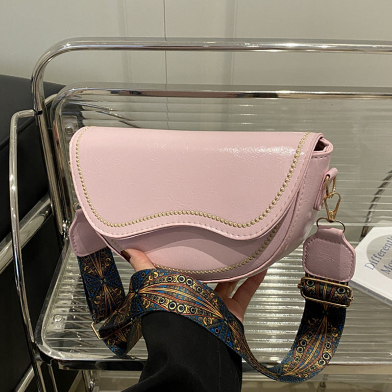 Elegante strukturierte Umhängetasche