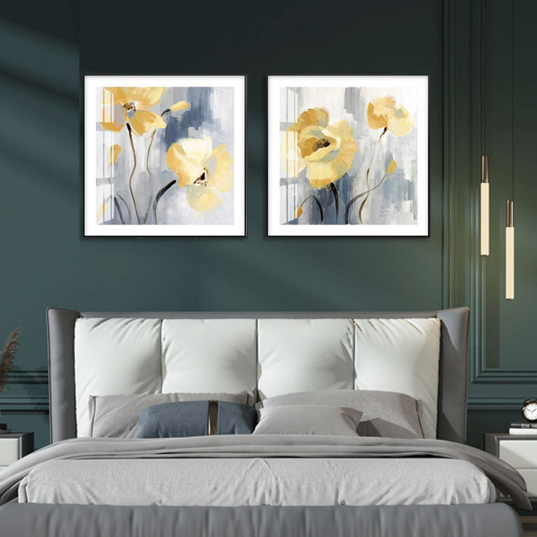 Motivierende Botanische Wandkunst Druck