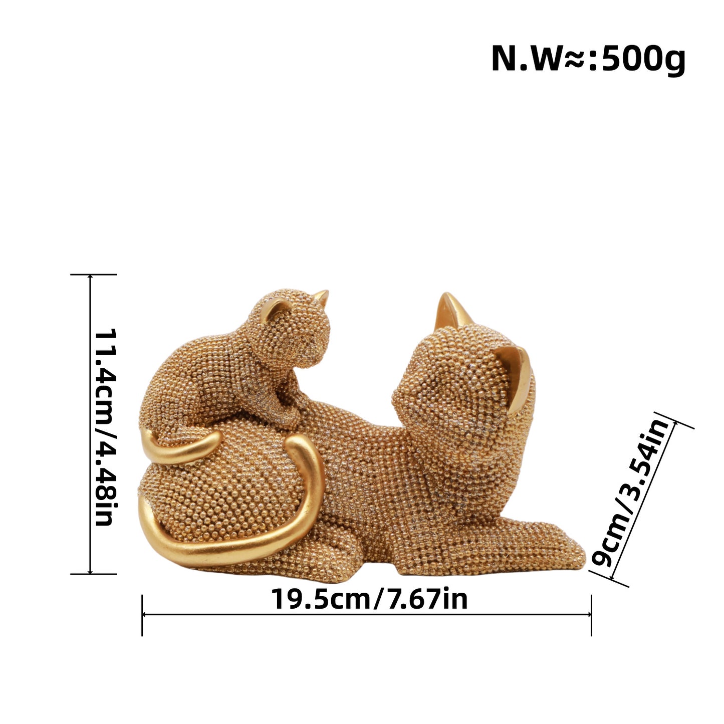 Dekorative Katzenfigur Brehn