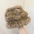Gemütliche gestrickte Faux-Fur-Bucket-Hat