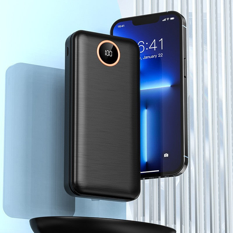 Tragbare Powerbank mit Intelligenter Schnellladung und Digitaler Anzeige Brehn