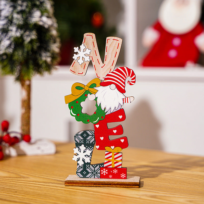 Weihnachtsdekorationsfigur im niedlichen Gnome-Design Brehn