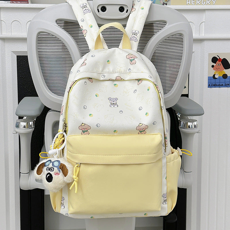 Niedlicher Cartoon-Druck-Rucksack