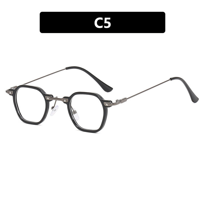 Damen modische Sonnenbrille im eleganten Design mit sechseckigem Rahmen Brehn