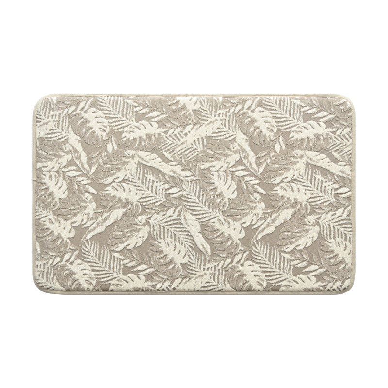 Stylische Blumenmuster-Badematte Brehn
