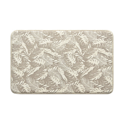 Stylische Blumenmuster-Badematte Brehn
