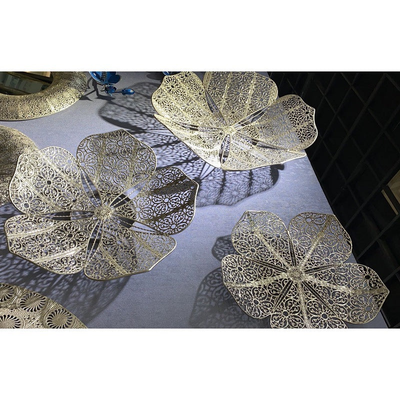 Dekorative florale Wandkunstskulptur Brehn