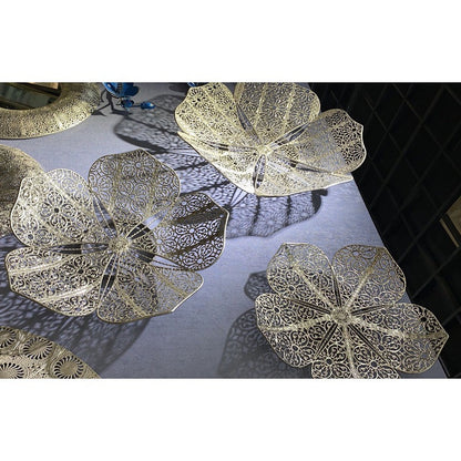Dekorative florale Wandkunstskulptur Brehn