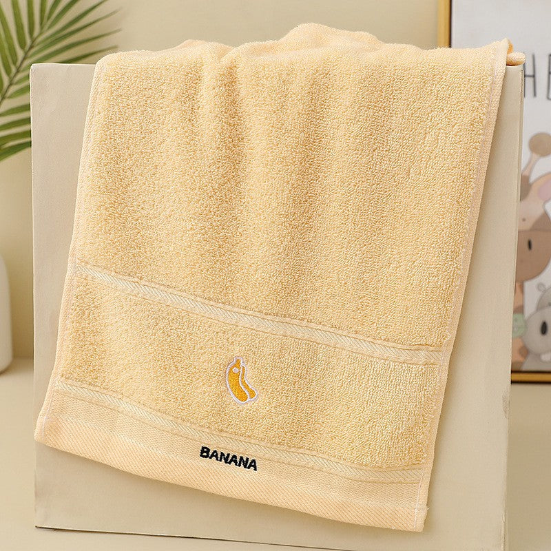 Damen Baumwollhandtuch mit frischem Birnenmotiv Brehn