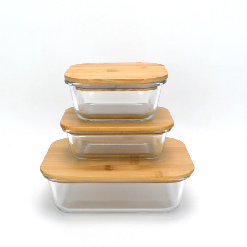 Damen luftdichte Aufbewahrungsboxen-Set aus Glas Brehn
