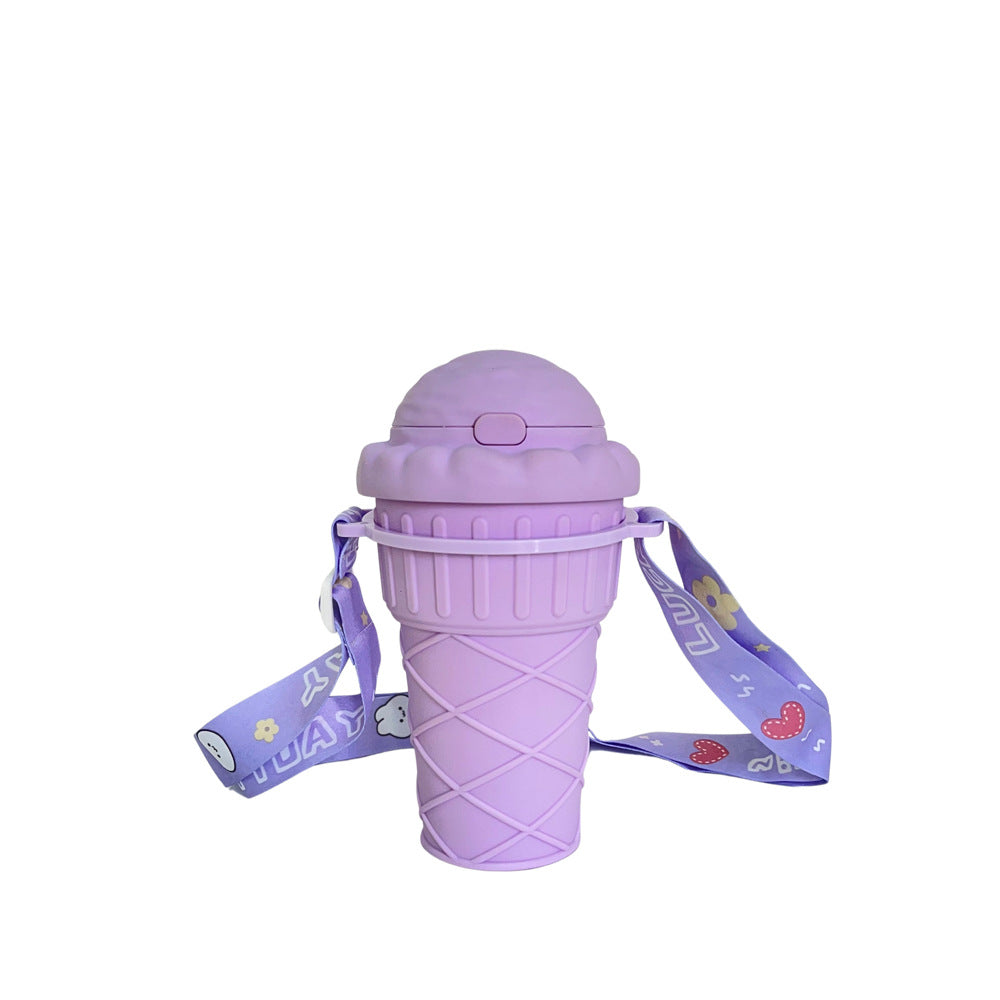 Damen kreative Eisbecher Trinkflasche Brehn