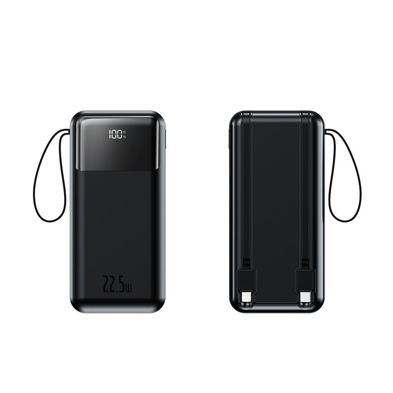 Tragbare Powerbank mit Zusätzlichem Handgelenkriemen und Smart-LED-Anzeige Brehn