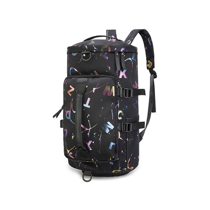 Künstlerisch bedruckter Rucksack