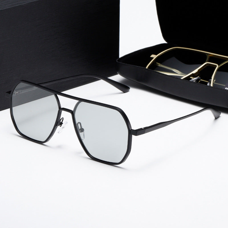 Damen Innovative modische Sonnenbrille mit rechteckigem Rahmen Brehn